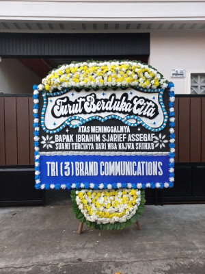 Papan Bunga Duka di Buguk Gona